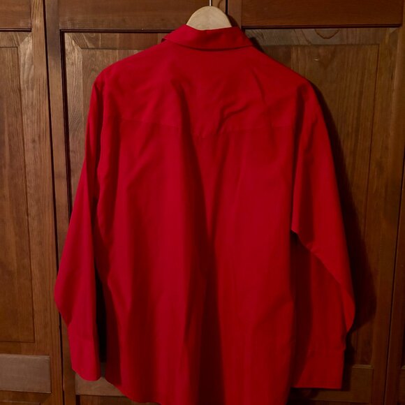 Plains Western Wear Red Eagle Shirt - Picture 2 of 3